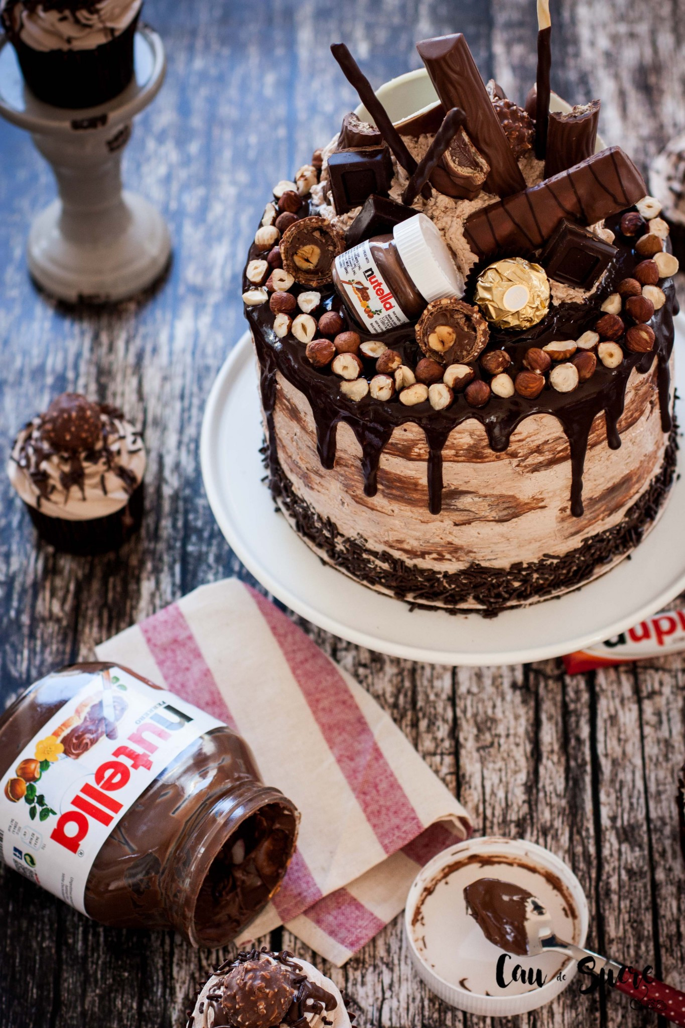 Nutella Birthday Cake
 Nutella Layer Cake – and Happy Birthday to me – Cau de sucre