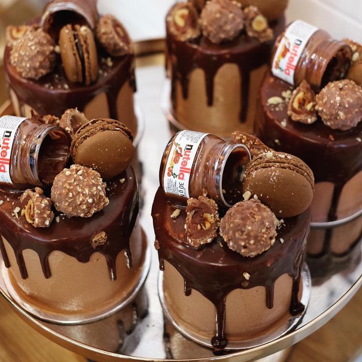 Nutella Birthday Cake
 Nutella Birthday Cakes