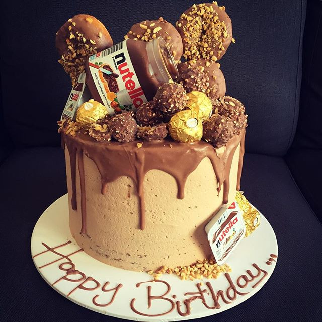 Nutella Birthday Cake
 Nutella Birthday Cakes