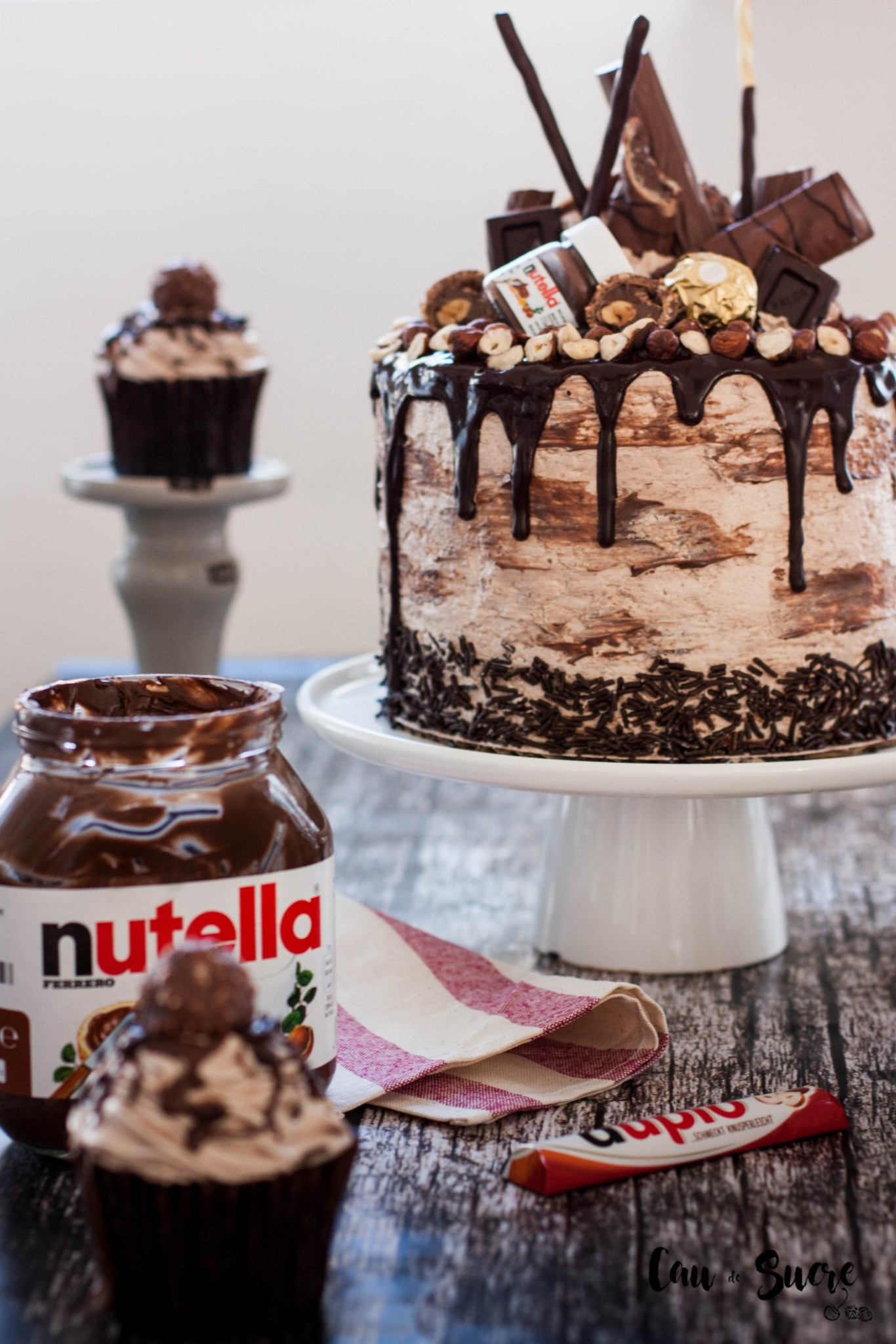 Nutella Birthday Cake
 Nutella Layer Cake – and Happy Birthday to me – Cau de sucre