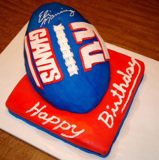 Ny Giants Birthday Cake
 Cake Season 2008 – NY Giants NYRampage