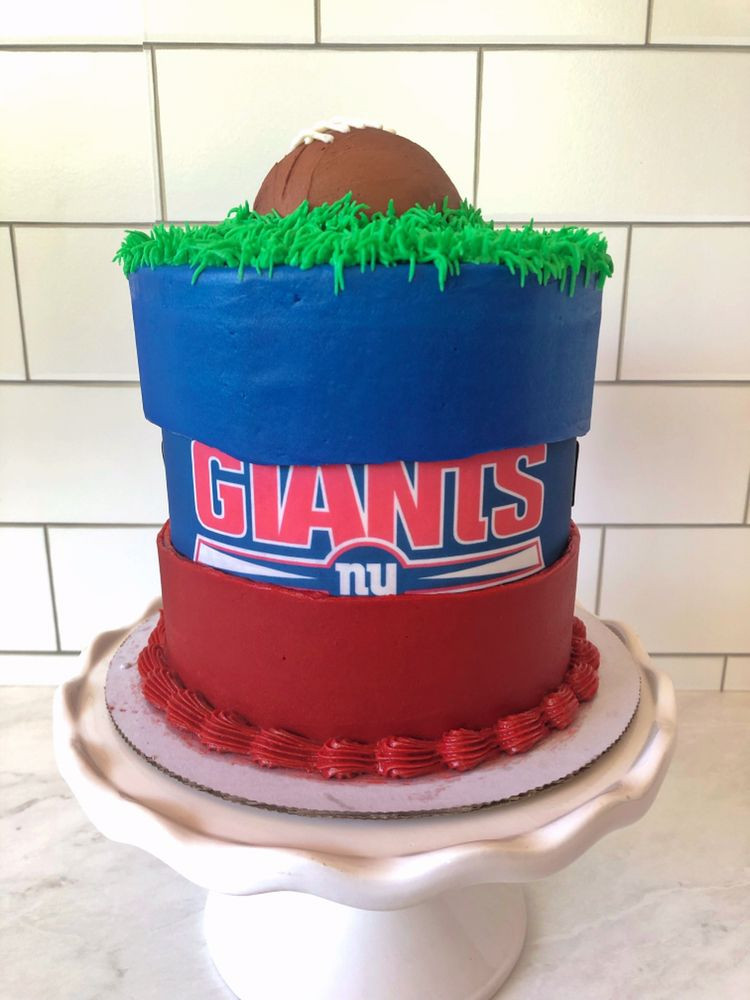 Ny Giants Birthday Cake
 Every NY Giants football fans dream birthday cake