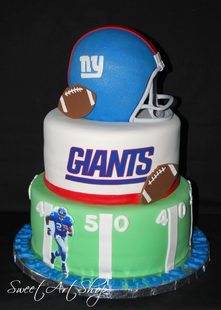 Ny Giants Birthday Cake
 NY Giants — Football NFL