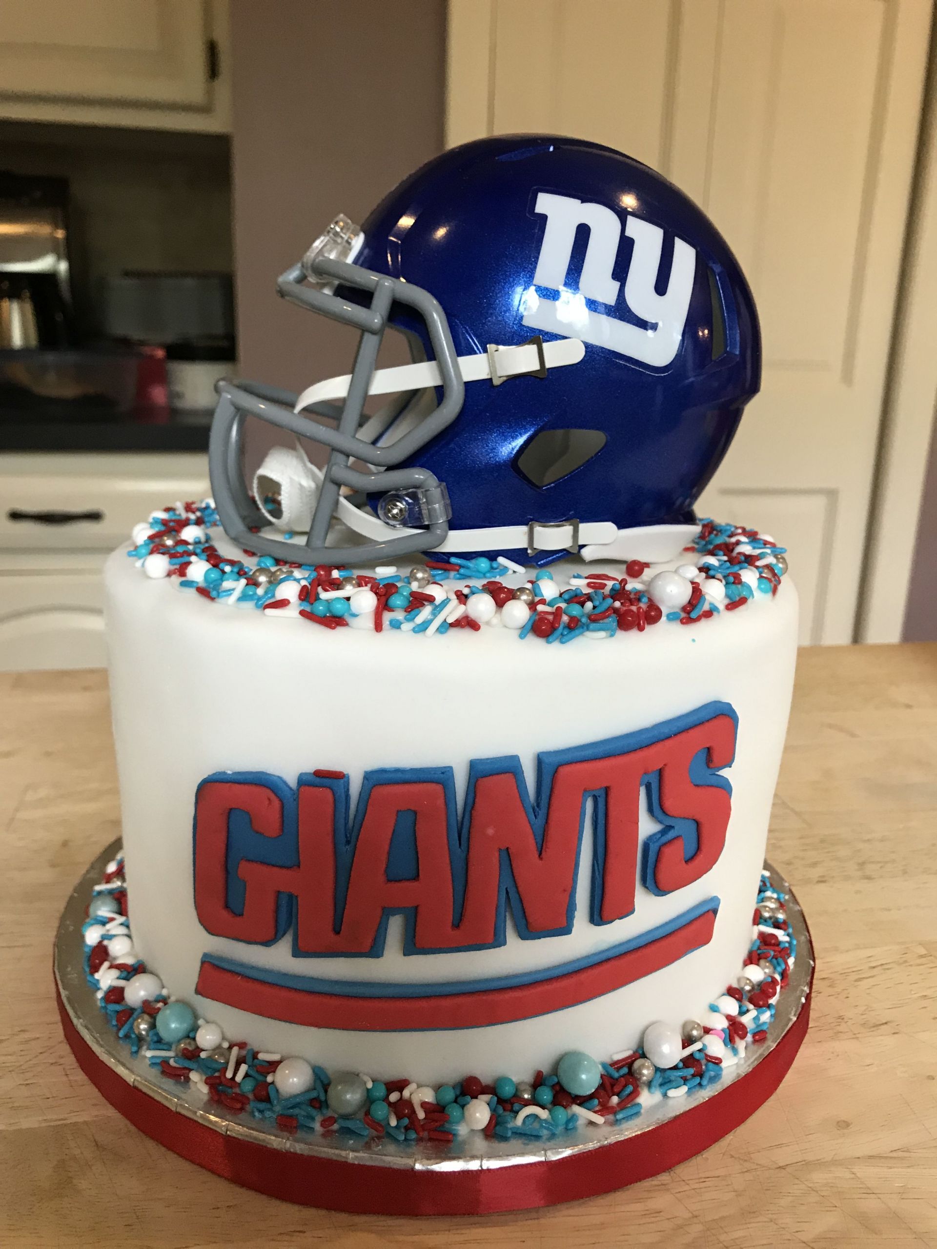 Ny Giants Birthday Cake
 NY Giants cake