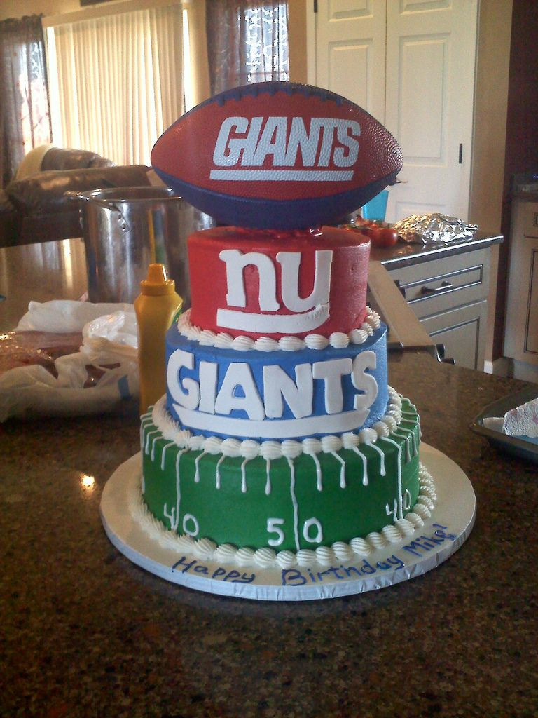 Ny Giants Birthday Cake
 NY Giants Cake