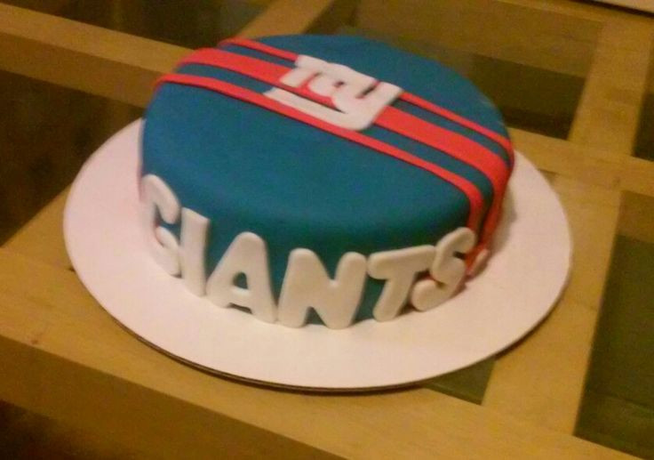 Ny Giants Birthday Cake
 NY Giants