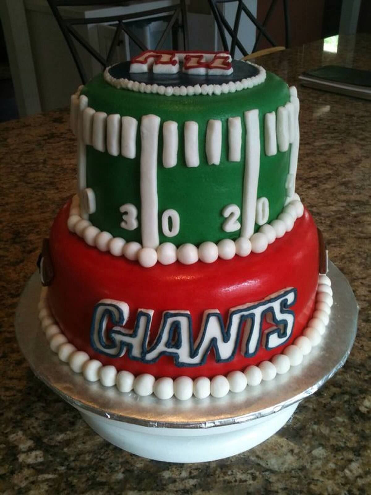 Ny Giants Birthday Cake
 New York Giants bday cake With images