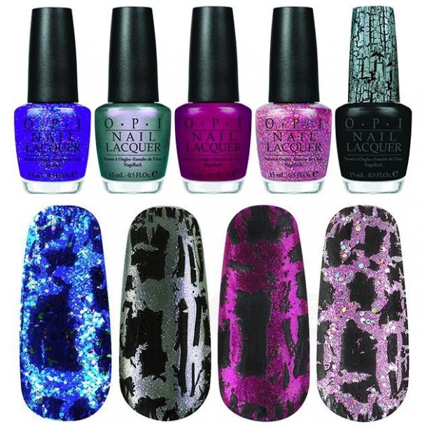 O.p.i Nail Designs
 Crackle Nail Art Trend O P I Nail Polish