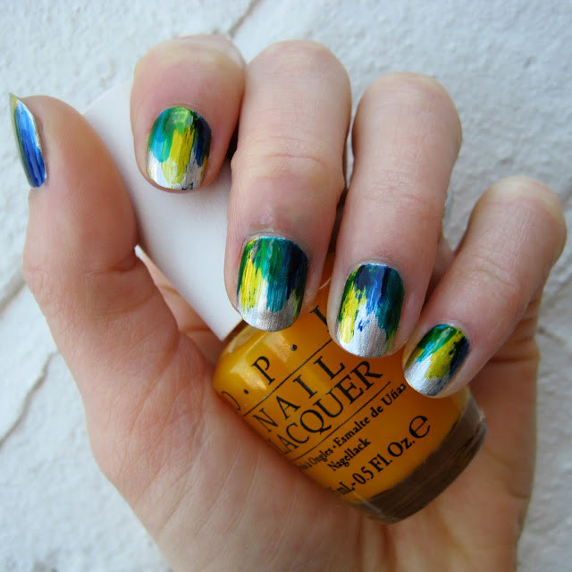 O.p.i Nail Designs
 Dahlia Nails Abstract O P I ColorPaints Design