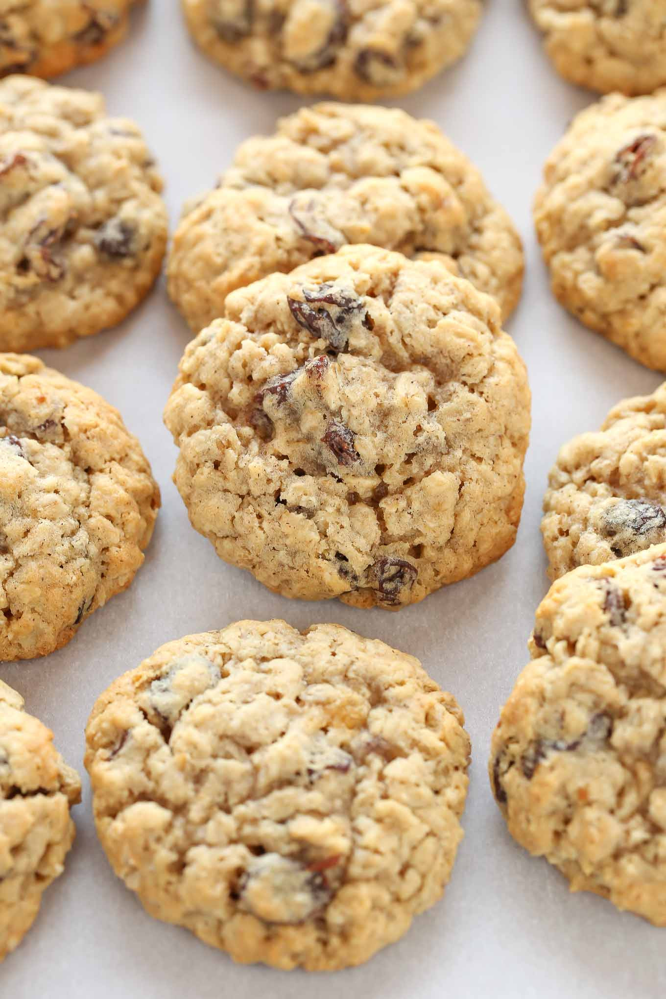 Oatmeal Cookies Recipes
 Soft and Chewy Oatmeal Raisin Cookies