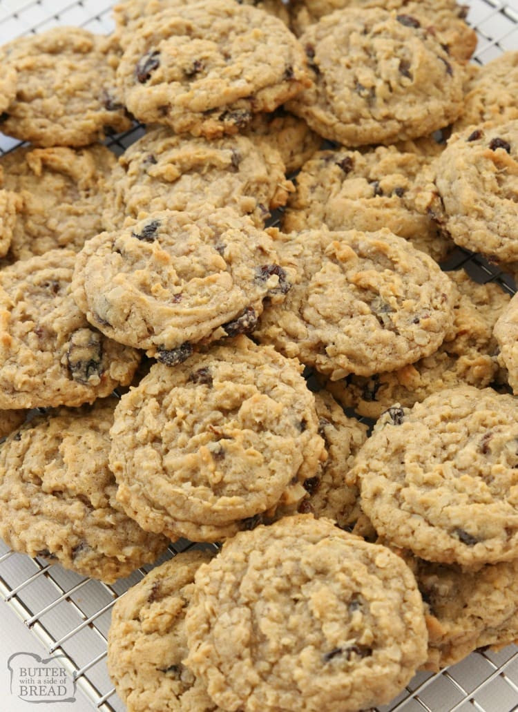 Oatmeal Raisin Cookies Recipe
 BEST EVER OATMEAL RAISIN COOKIES Butter with a Side of Bread