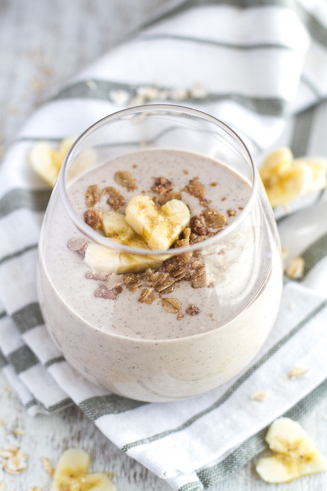 Oats In Smoothie
 Banana Oat Breakfast Smoothie