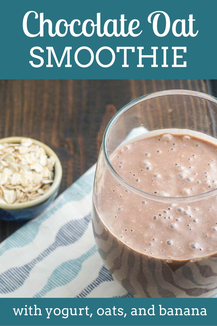 Oats In Smoothie
 Chocolate Oat Smoothie Slender Kitchen