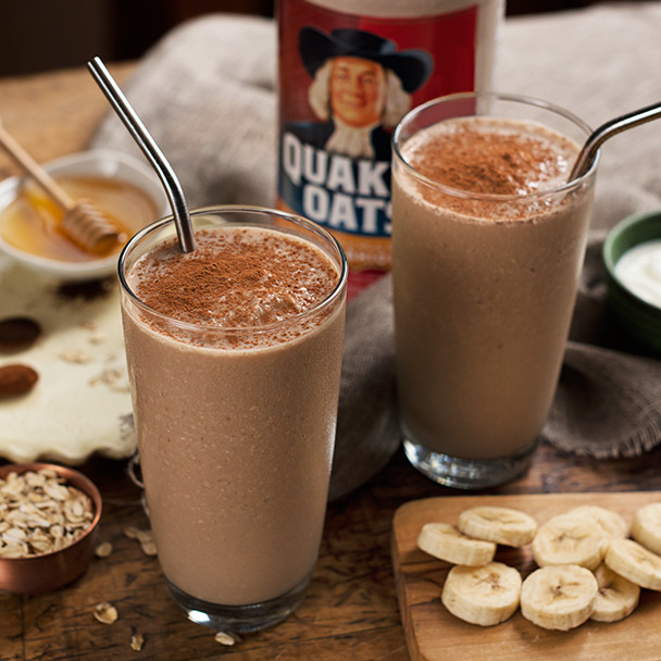 Oats In Smoothie
 Cocoa Espresso Banana Oat Smoothie Recipe