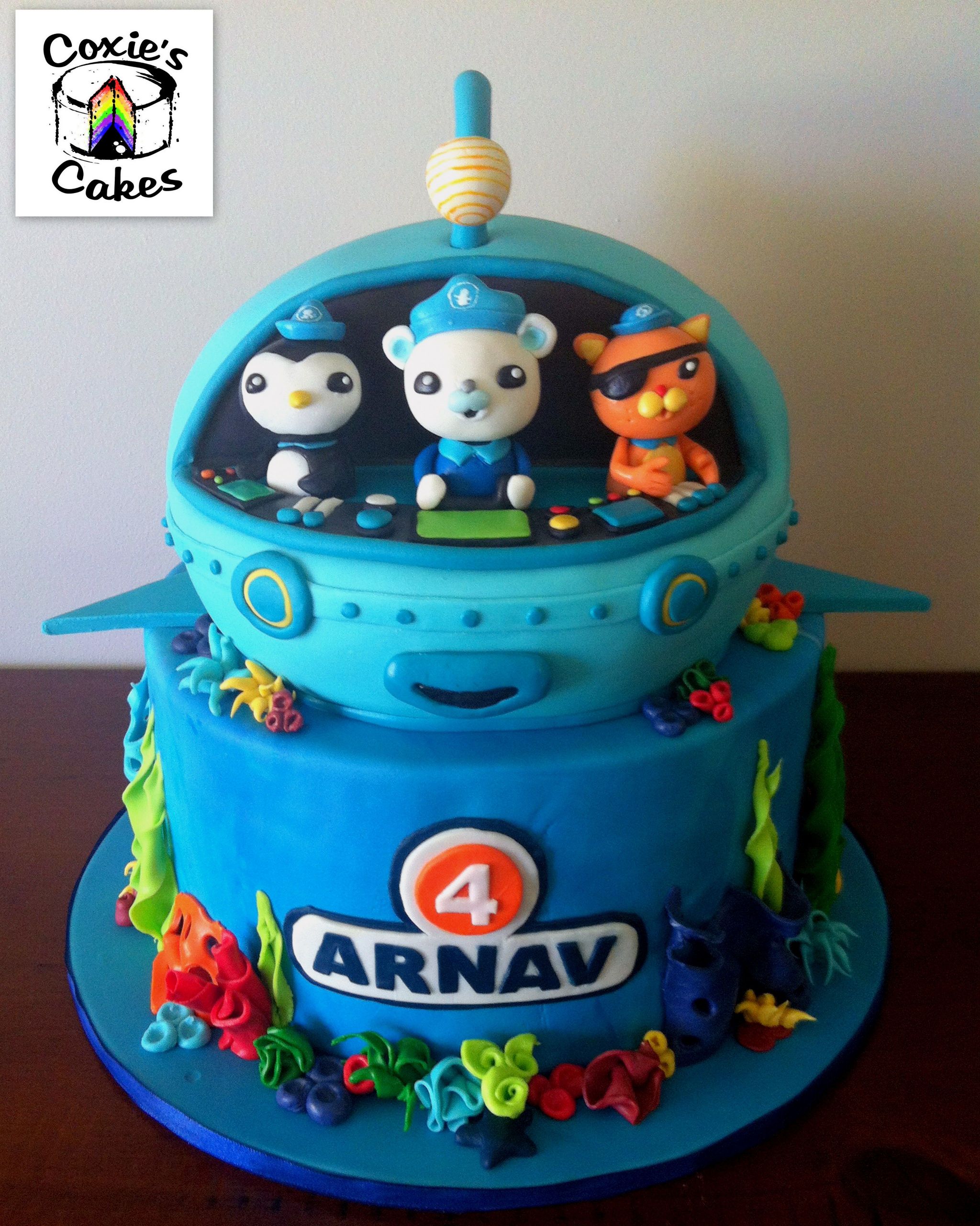 Octonauts Birthday Cake
 Octonauts cake