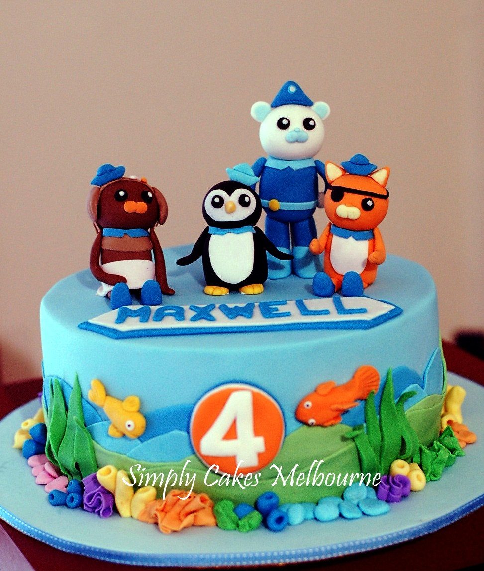 Octonauts Birthday Cake
 Simply Cakes Melbourne Octonauts Cake