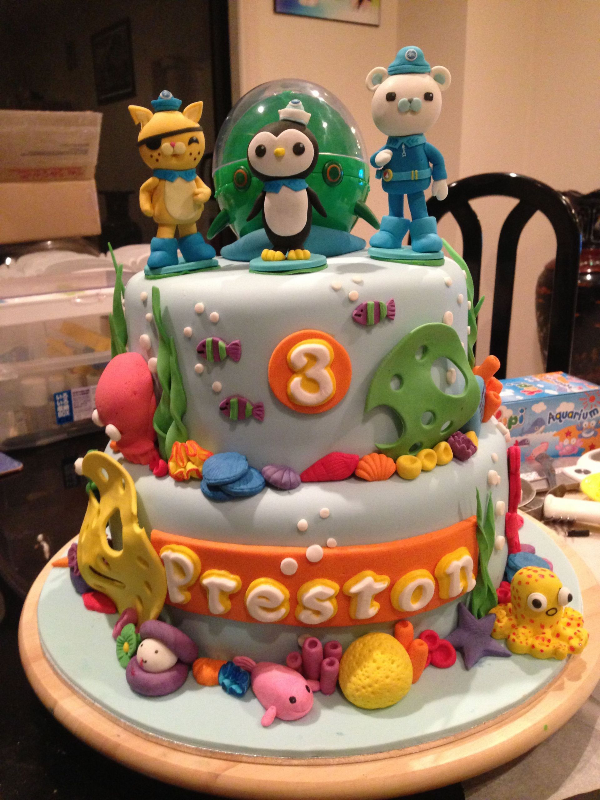 Octonauts Birthday Cake
 Octonauts birthday cake