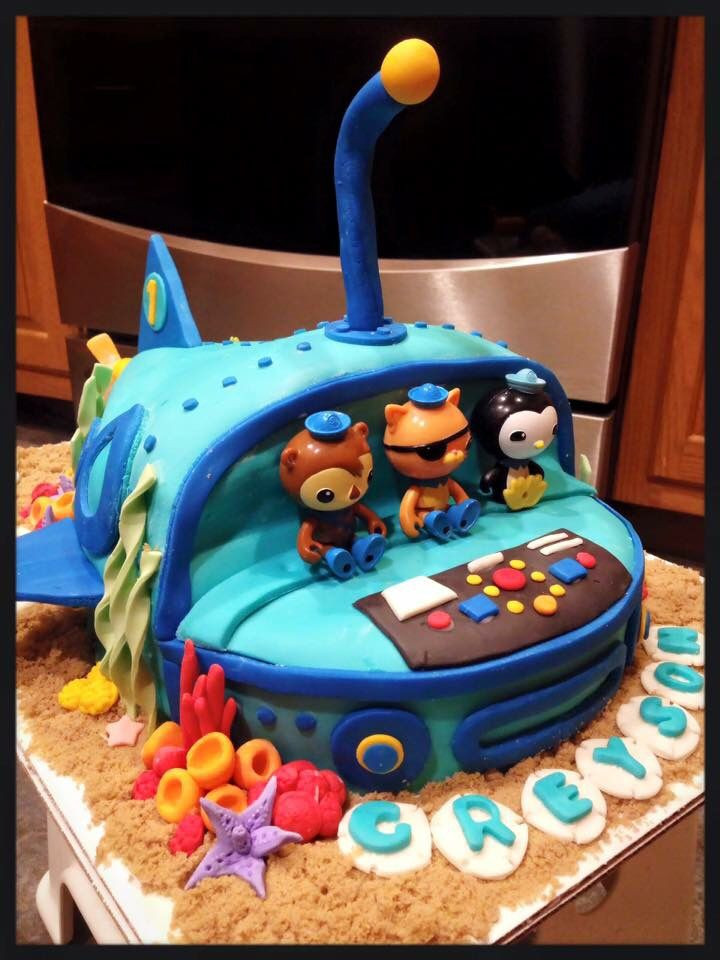 Octonauts Birthday Cake
 55 best Octonauts Cakes images on Pinterest