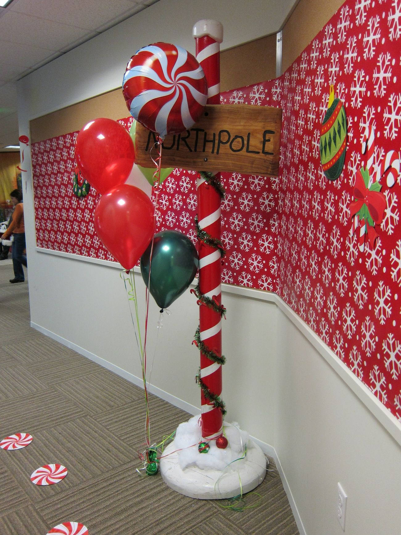 Office Holiday Party Decorating Ideas
 North Pole Decor