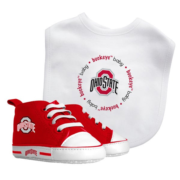 Ohio State Baby Gift
 Shop Baby Fanatic Ohio State Buckeyes Bib and Pre walker