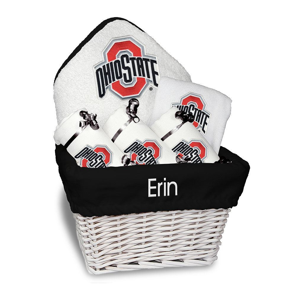 Ohio State Baby Gift
 Personalized Ohio State Buckeyes Medium Gift Basket