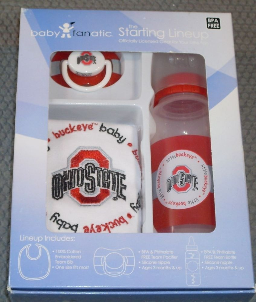 Ohio State Baby Gift
 NIB NCAA BABY GIFT SET OHIO STATE BUCKEYES