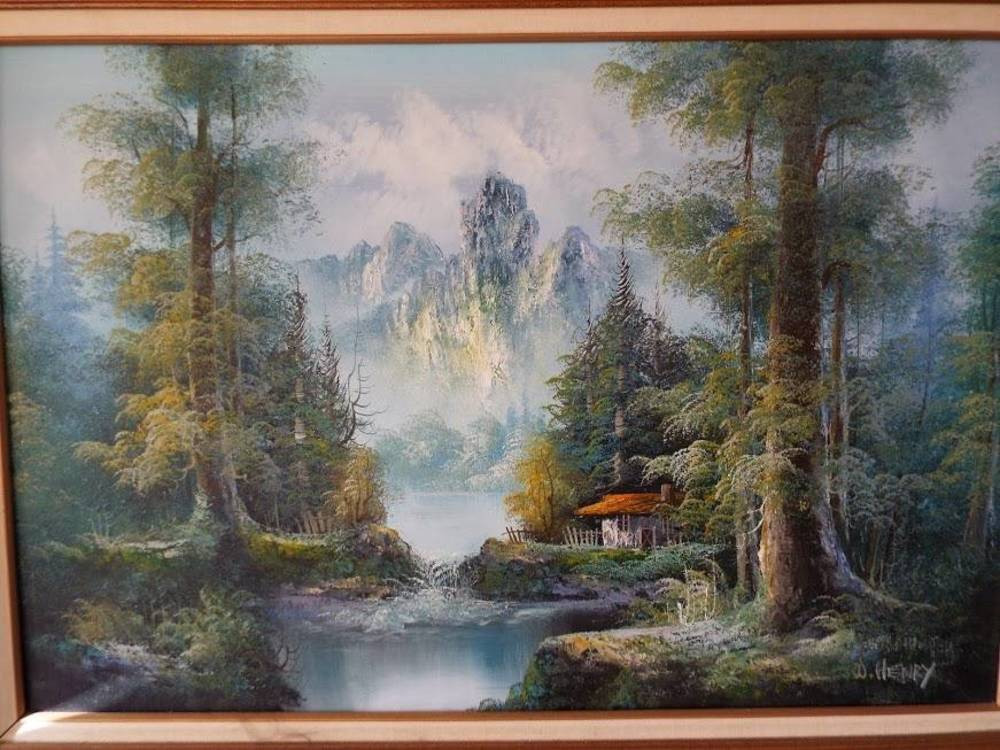 Oil Paintings Landscape
 Oil Painting by W Henry "Landscape"