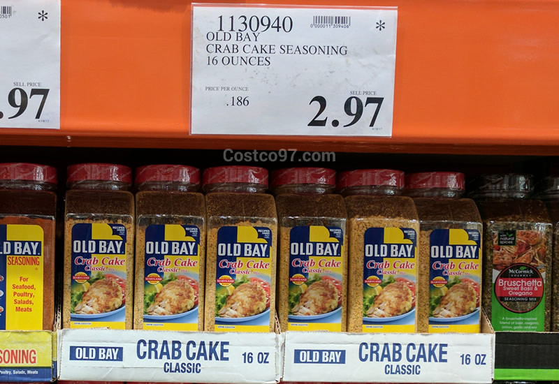 Old Bay Crab Cakes
 Old Bay Crab Cake Classic Seasoning 16 oz