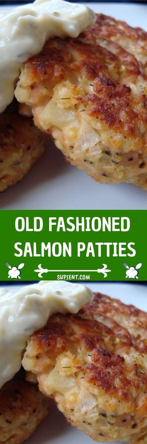 Old Fashioned Salmon Patties
 Old Fashioned Salmon Patties