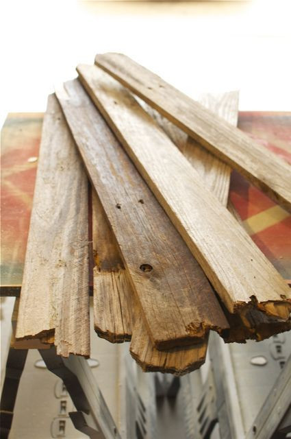 Old Wood Fence Craft Ideas
 Great idea for old scrap wood DIY Projects