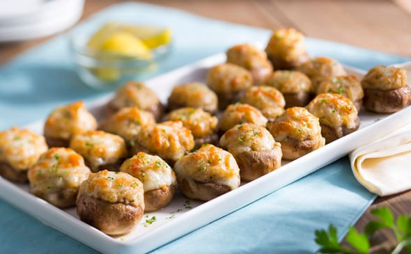 Olive Garden Appetizer Menu
 Seafood Stuffed Mushrooms Serves 4 6