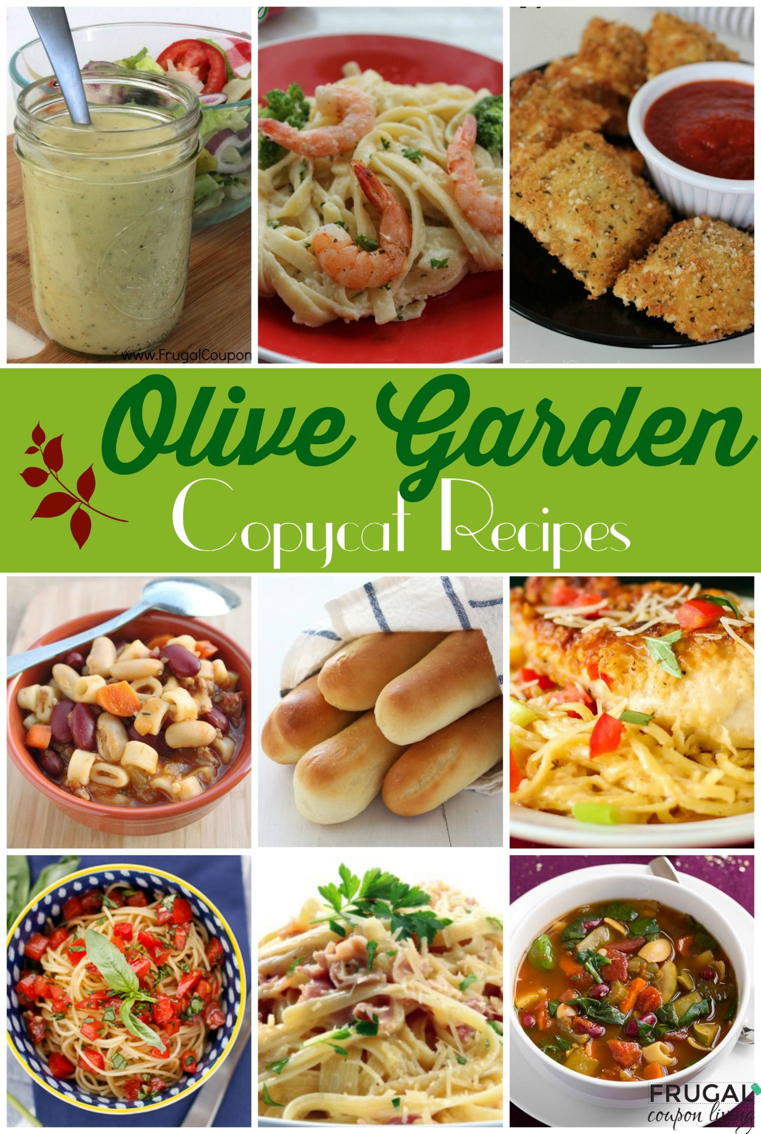 Olive Garden Appetizer Menu
 Make Your Favorite Meals at Home 25 Copycat Olive Garden