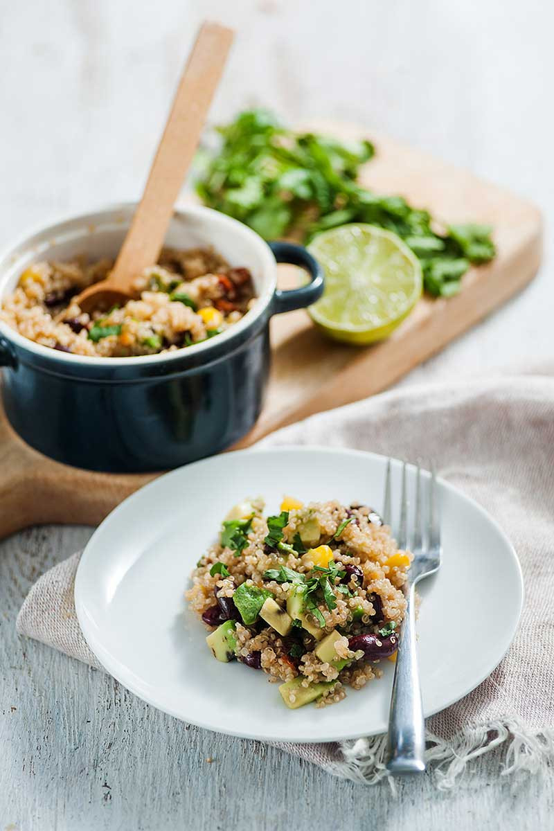 One Pan Mexican Quinoa
 e Pan Mexican Quinoa Seven Roses