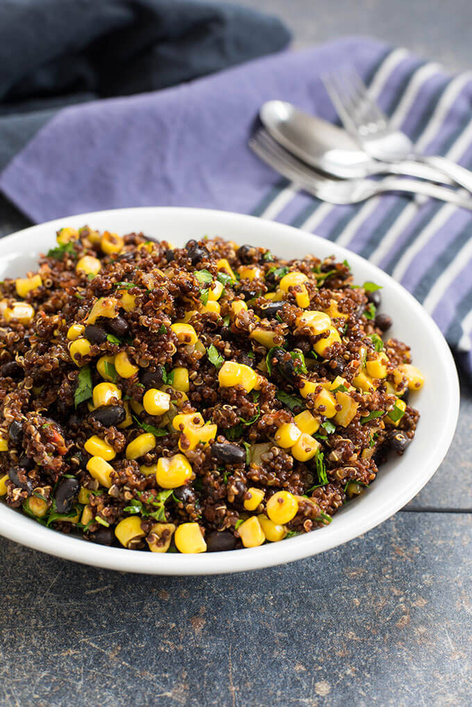 One Pan Mexican Quinoa
 e Pan Mexican Quinoa Give Recipe