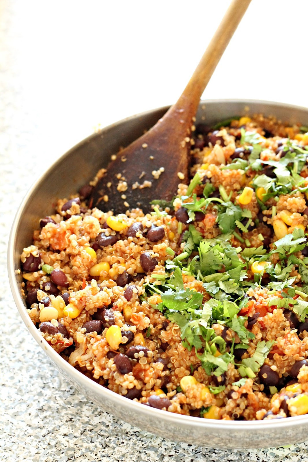 One Pan Mexican Quinoa
 e Pan Mexican Quinoa