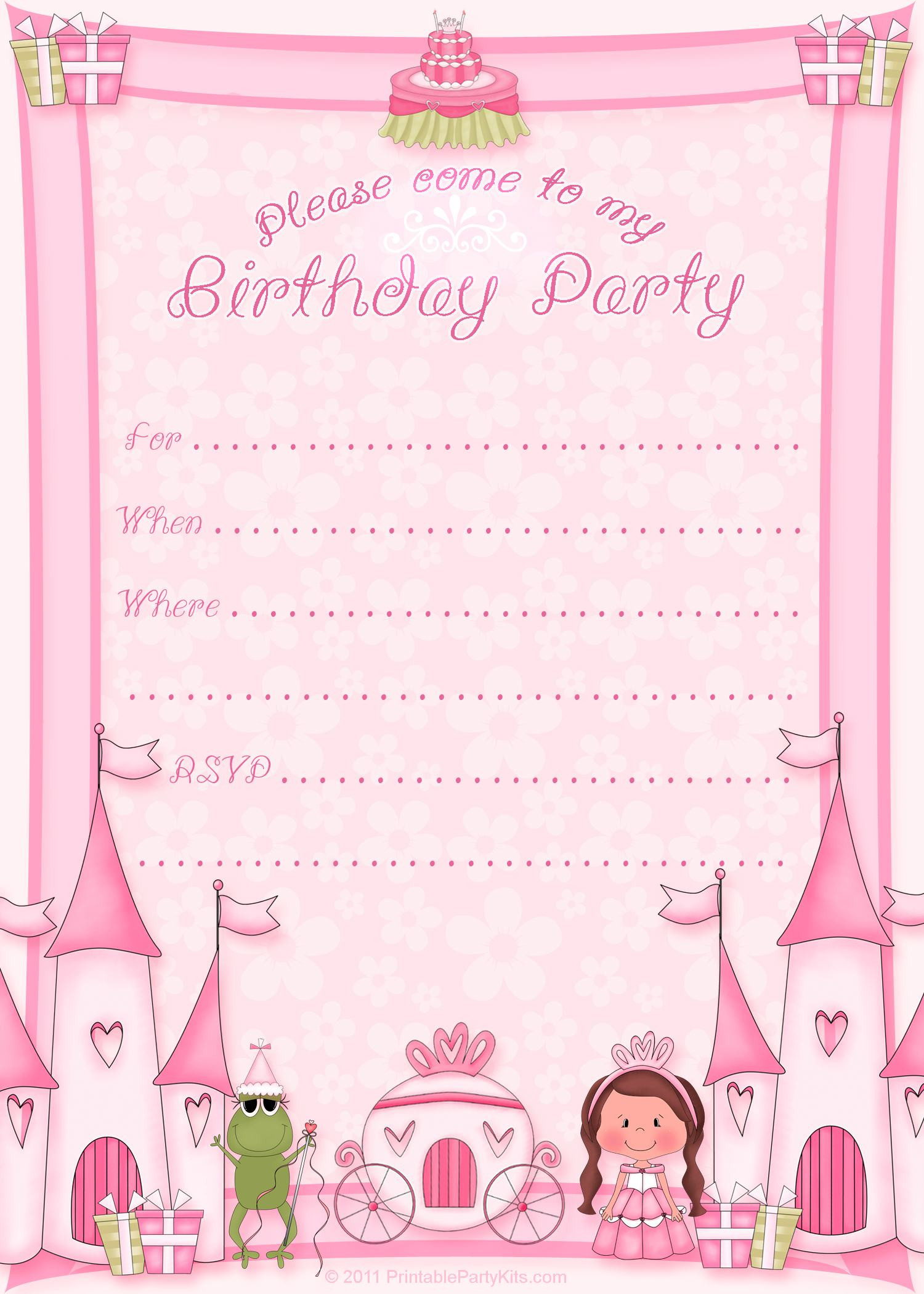 Online Birthday Invitation
 Birthday Invitation Card Birthday Invitation Card Maker