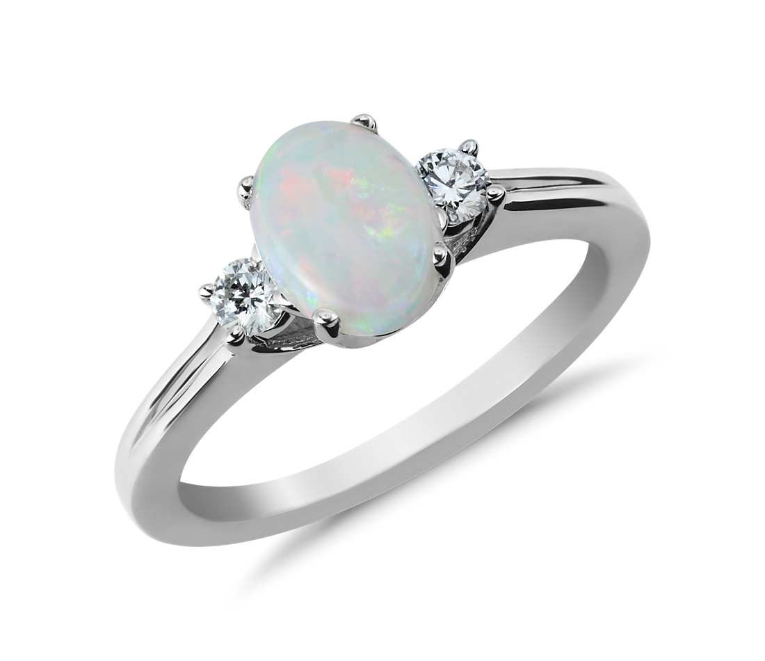 The Best Ideas for Opal Engagement Rings with Diamonds - Home, Family ...