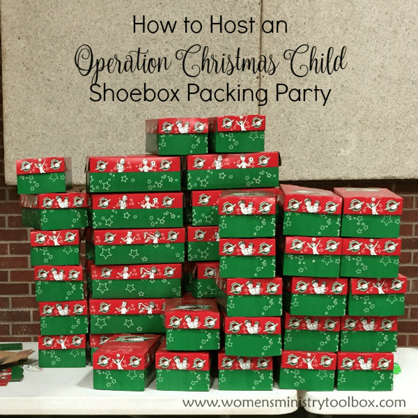 Operation Christmas Child Packing Party
 How to Host an Operation Christmas Child Packing Party