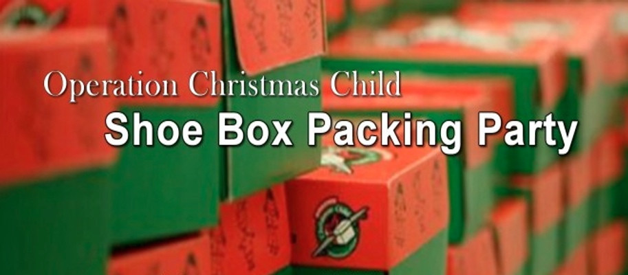 Operation Christmas Child Packing Party
 Operation Christmas Child Shoebox Packing Party Calvary