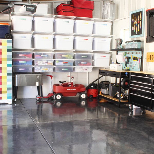 Organizing A Garage
 Brilliant Ways to Organize the Garage Blue i Style