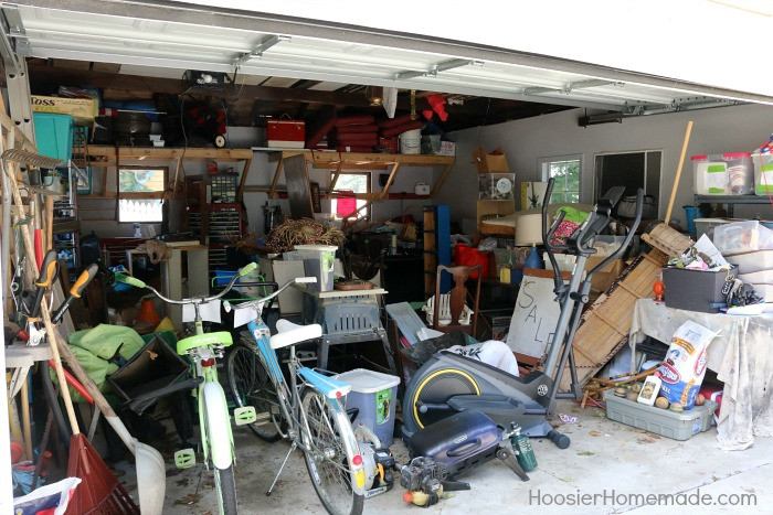 Organizing Your Garage
 How to Organize a Garage Creating Zones Hoosier Homemade