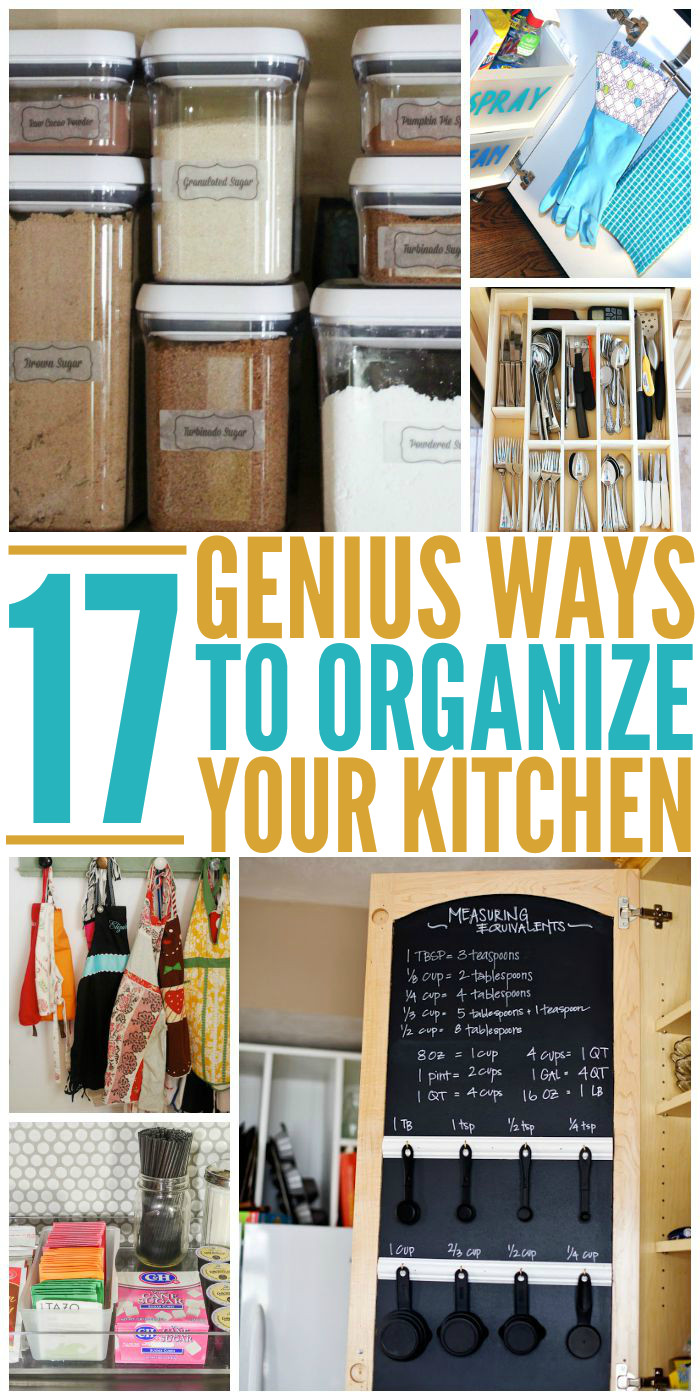 Organizing Your Kitchen
 Genius Tricks to Show you How to Organize Your Kitchen