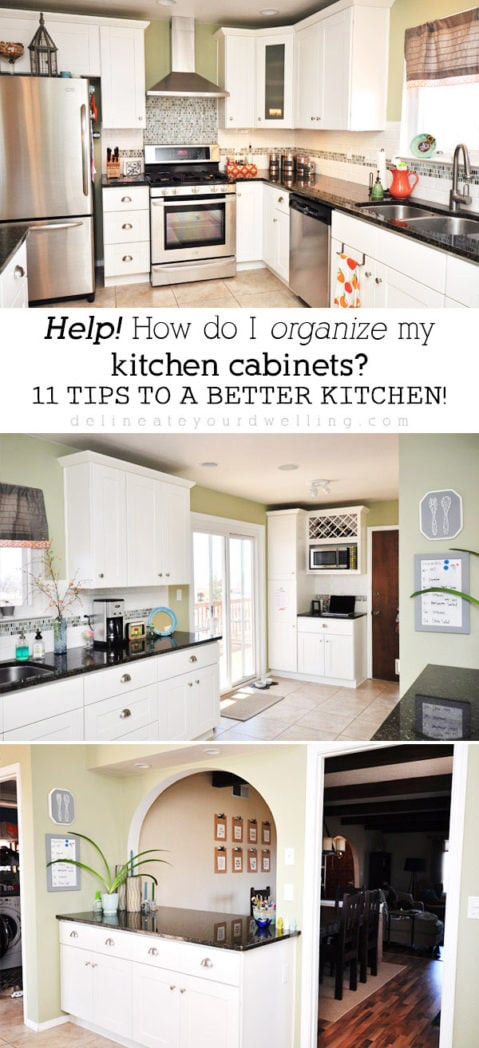 Organizing Your Kitchen
 11 Tips for Organizing your Kitchen Cabinets in the most