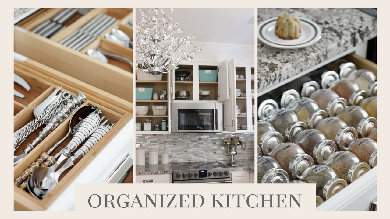 Organizing Your Kitchen
 ORGANIZED KITCHEN TOUR