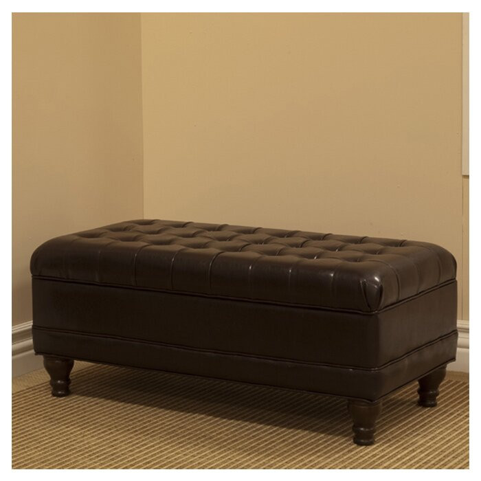 Ottoman Storage Bedroom
 HomePop Deluxe Tufted Bedroom Storage Ottoman & Reviews