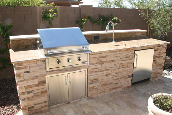 Outdoor Bbq Kitchen
 Outdoor Kitchens and Custom Barbecues