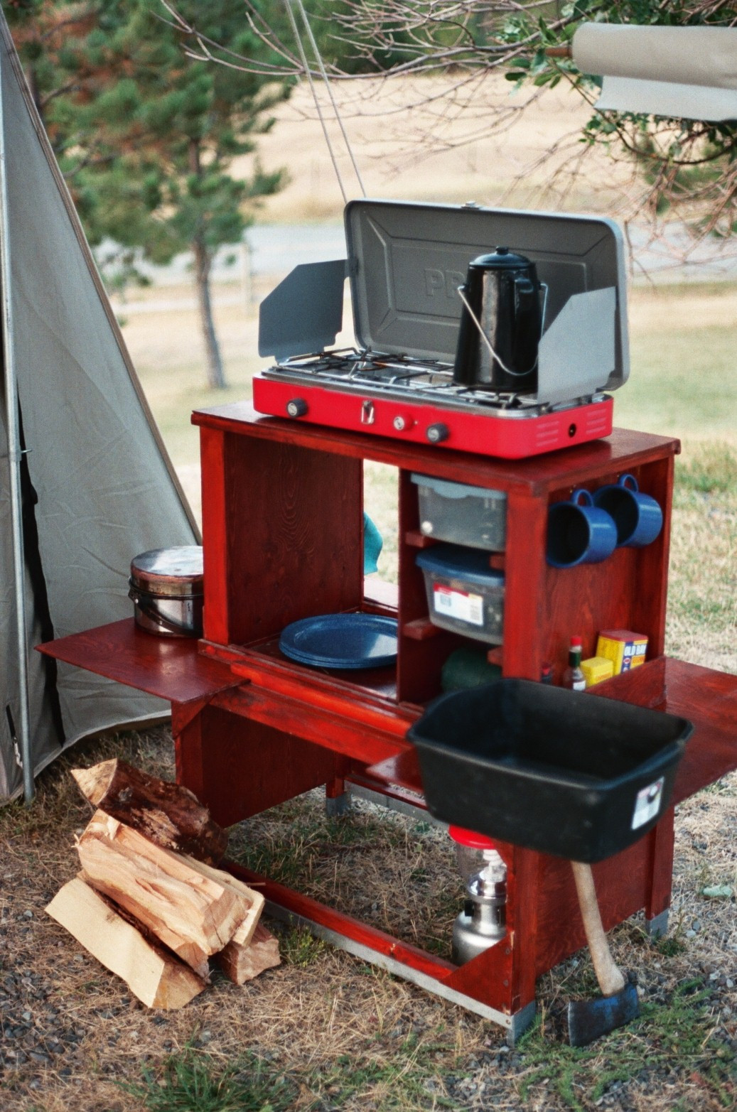 Outdoor Camp Kitchen
 Montana Glamping pany fers Delivery And Set Up