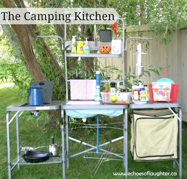 Outdoor Camping Kitchen
 Create An Outdoor Camping Kitchen Echoes of Laughter