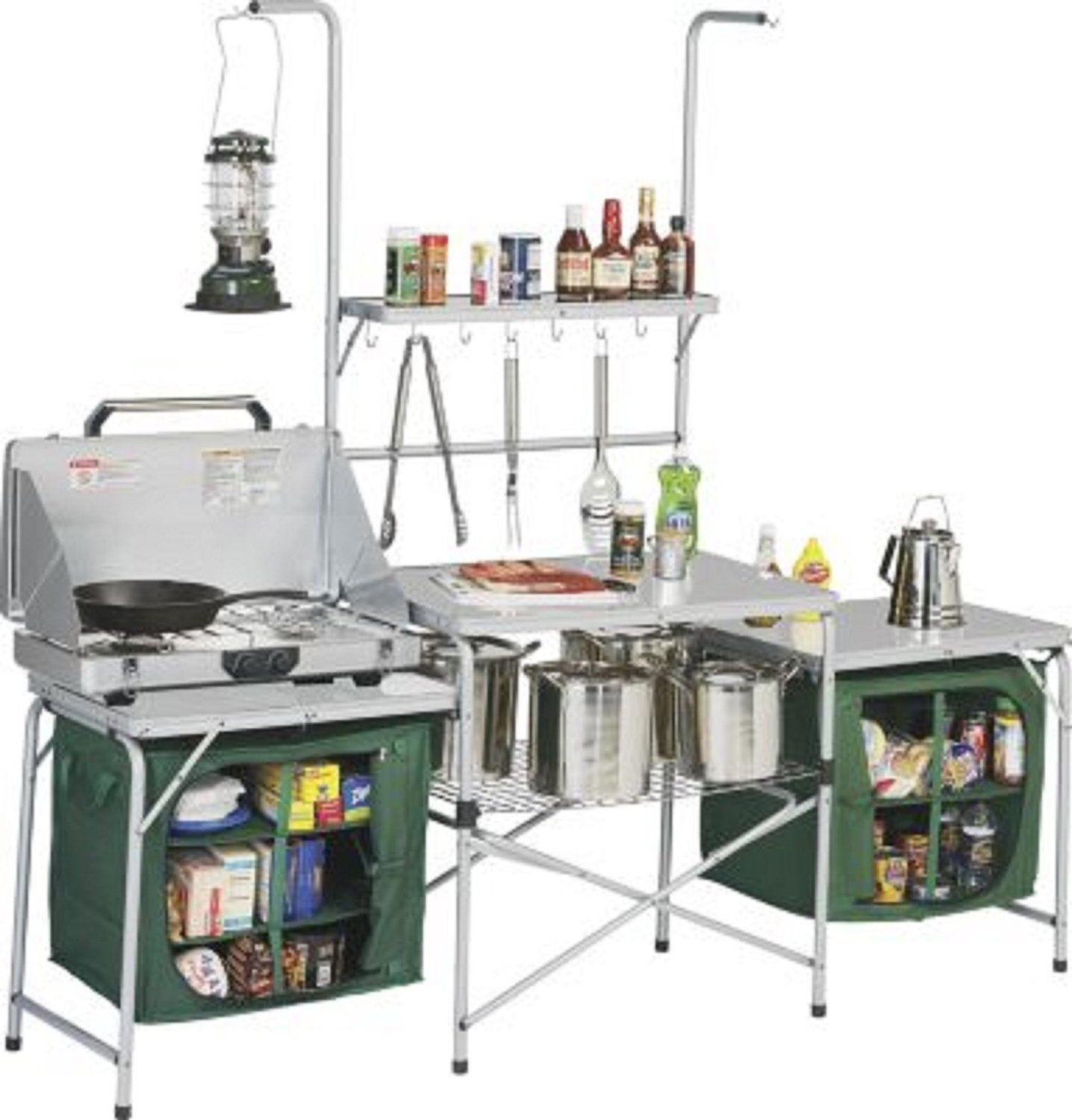 Outdoor Camping Kitchen With Sink
 $250 Amazon Outdoor Deluxe Portable Camping Kitchen