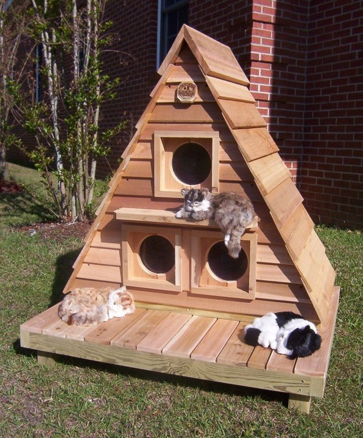 Outdoor Cat Houses DIY
 52 DIY Outdoor Cat House Ideas For Winters And Summer